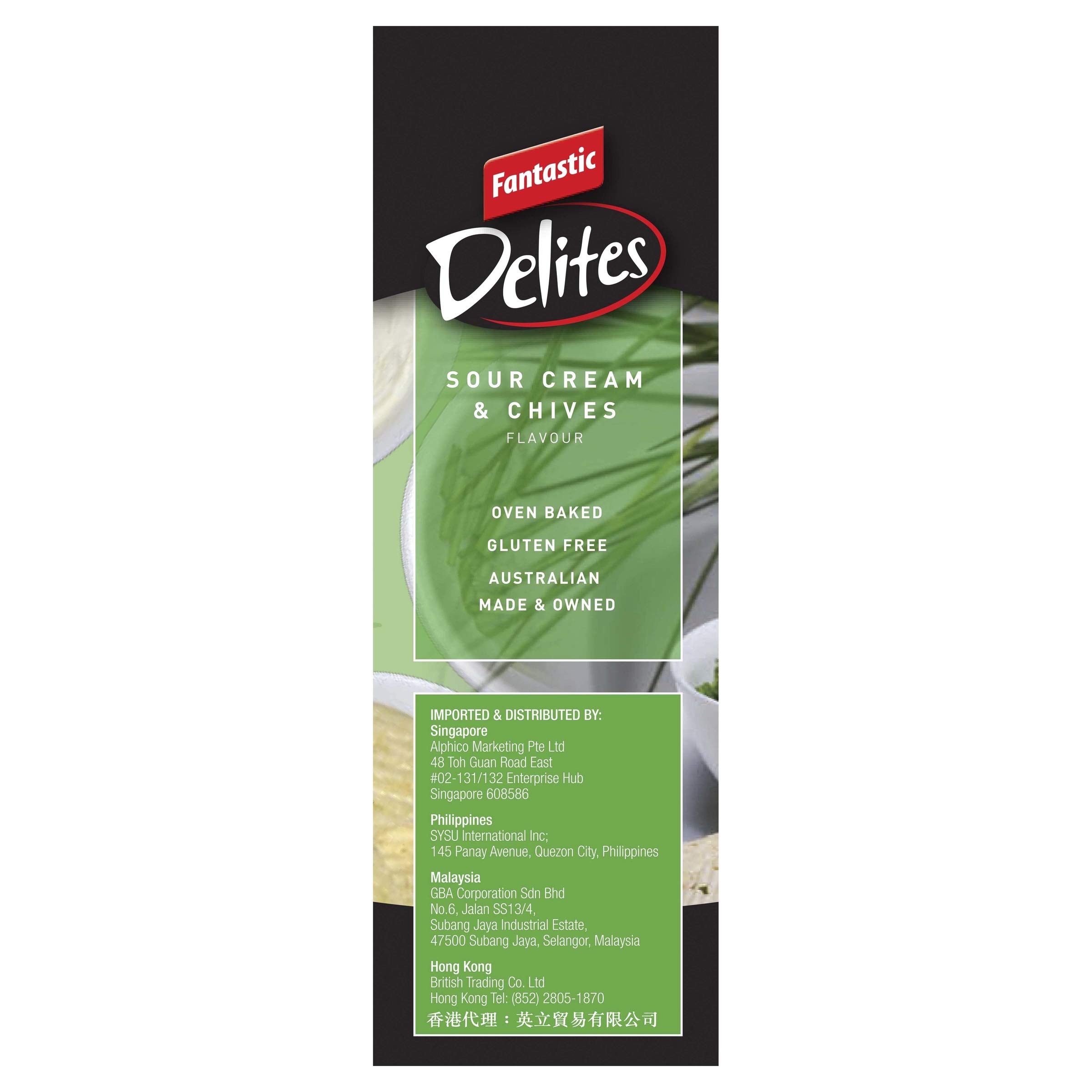 Fantastic Delites Sour Cream And Chives 100g — view 6
