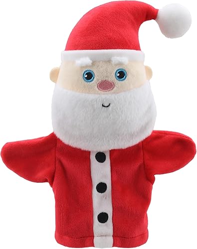 The Puppet Company - Mi primera marioneta de Navidad - Marioneta de mano de Papá NoelPapá Navidad adecuada desde el nacimiento - PC003830, rojo 12.2 disponible en Yaxa Venezuela