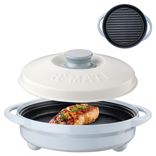 Rangemate Signature Microwave Searing Grill Pan, 750°F (400°C) Searing Crisper