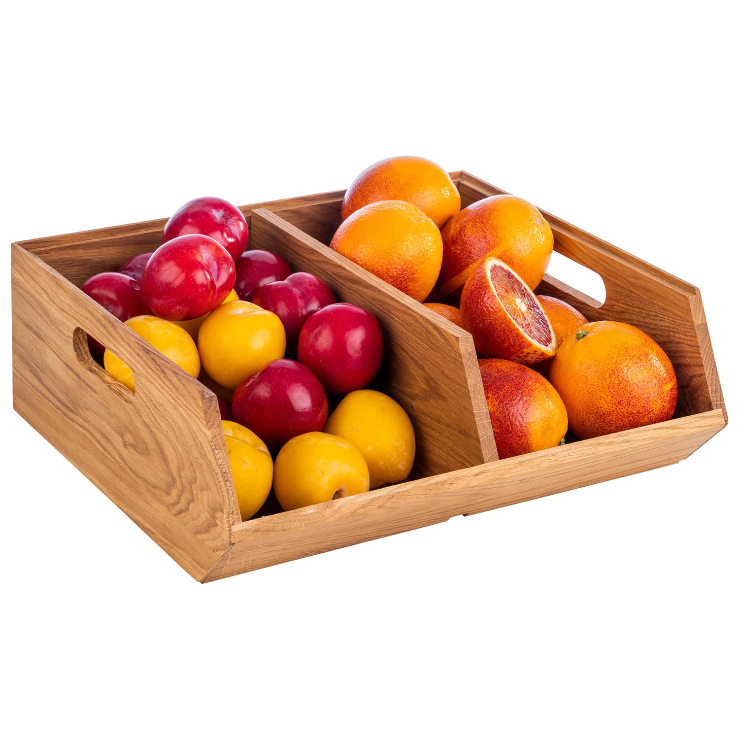APS 11729 Buffet Box, 35 x 31 cm, H: 12,5 cm Eichenholz, geölt