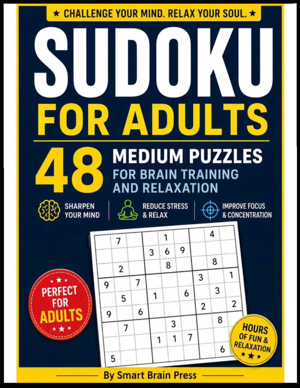 Sudoku for Adults: Medium Edition