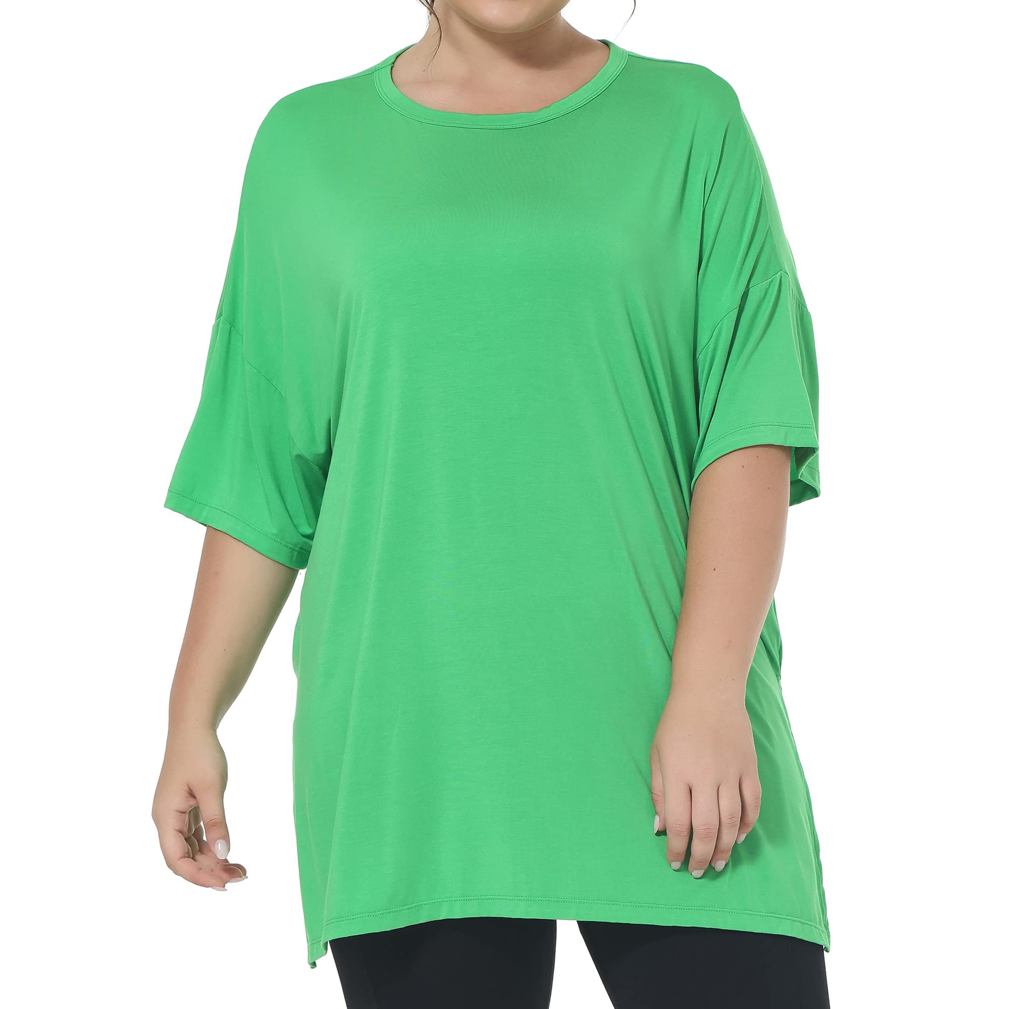 MCEDAR Womens Oversized TShirt Casual Crewneck Short Sleeve Shirt