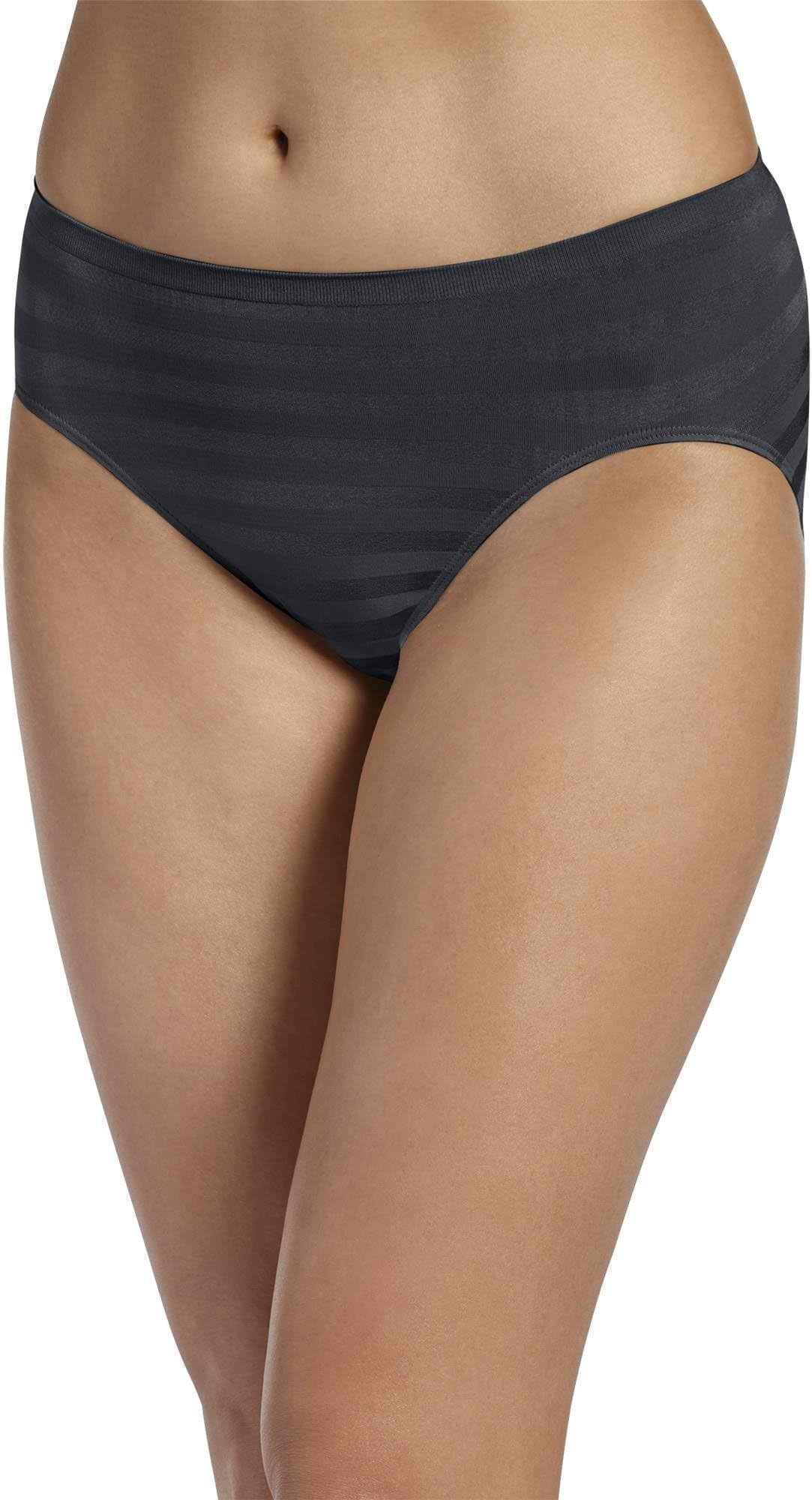 Jockey Women's Underwear Matte & Shine Seamfree Hi Cut