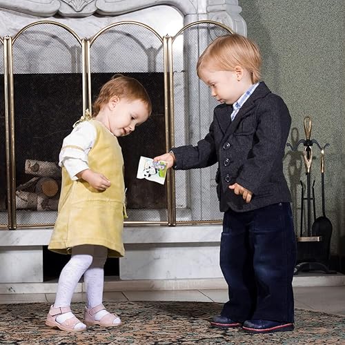 Miniatura 6 de Tarjetas de San Valentín para niños, 16 paquetes de marionetas de dedo de animales con tarjeta del día de San Valentín, juegos de marionetas de dedo