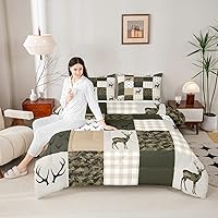 Vista 62 de Juego de edredón para niños, diseño de calavera de vaca, tamaño King, ropa de cama de madera de vaca para niños, niñas y hombres, decoración