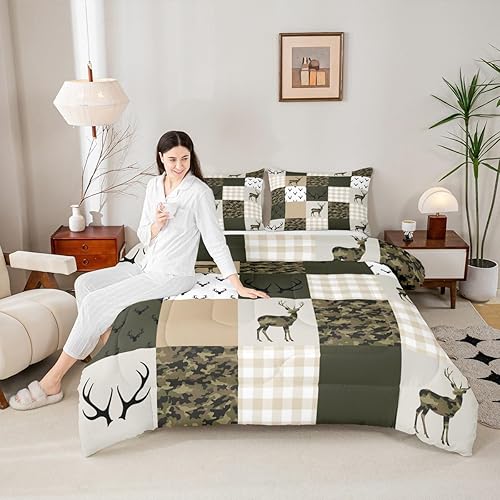 Miniatura 42 de Juego de edredón de la Torre Eiffel, juego de ropa de cama con estampado de flores de lavanda púrpura, romántica decoración de estilo floral de