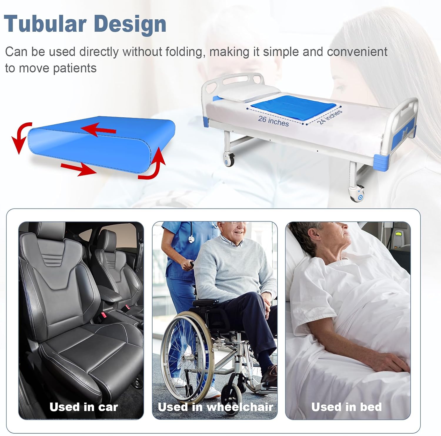 Tubular Transfer Slide Sheet – Sliding Sheet to Move Elderly