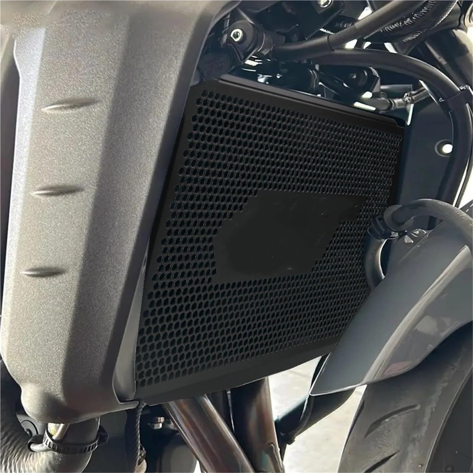 Chłodnica Protector Osłona Pasuje do YAMAHA Tracer 900 Tracer900 ABS 2015-2020 Akcesoria Osłona chłodnicy Osłona kratki(TRACER900 LOGO)