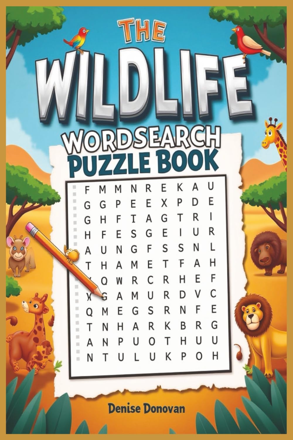 The Wildlife Wordsearch Puzzle Book