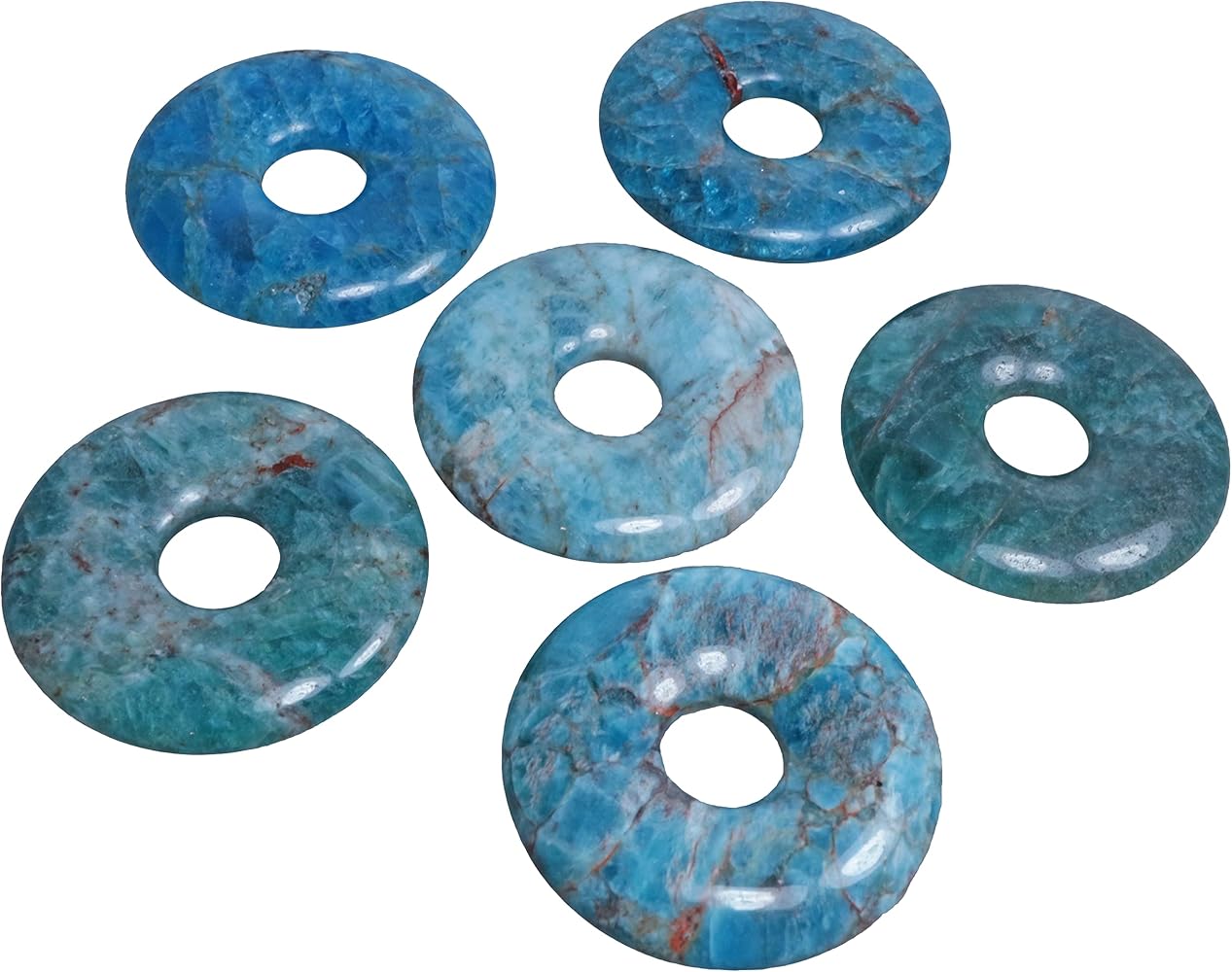 Collier Pendentif En Pierre Précieuse Cyanite Péridot Citrine Perle De Culture