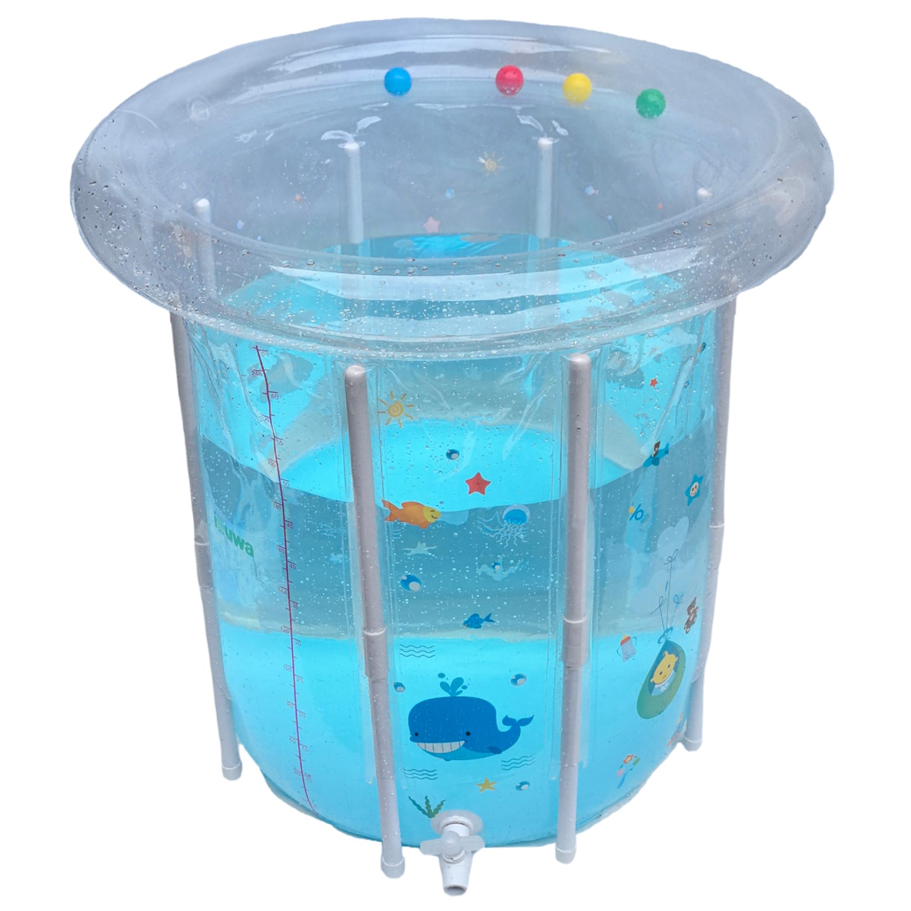 Piscine gonflable pour bébé : premiers éclats de rire aquatiques
