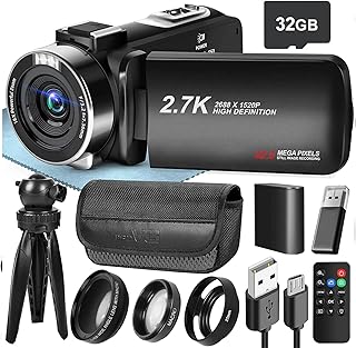NBD Video Camera 18X Digital Camera 42MP Video Camera for YouTube 3.0inch Flip Screen Camcorder Vlogging Camera with Remote Control