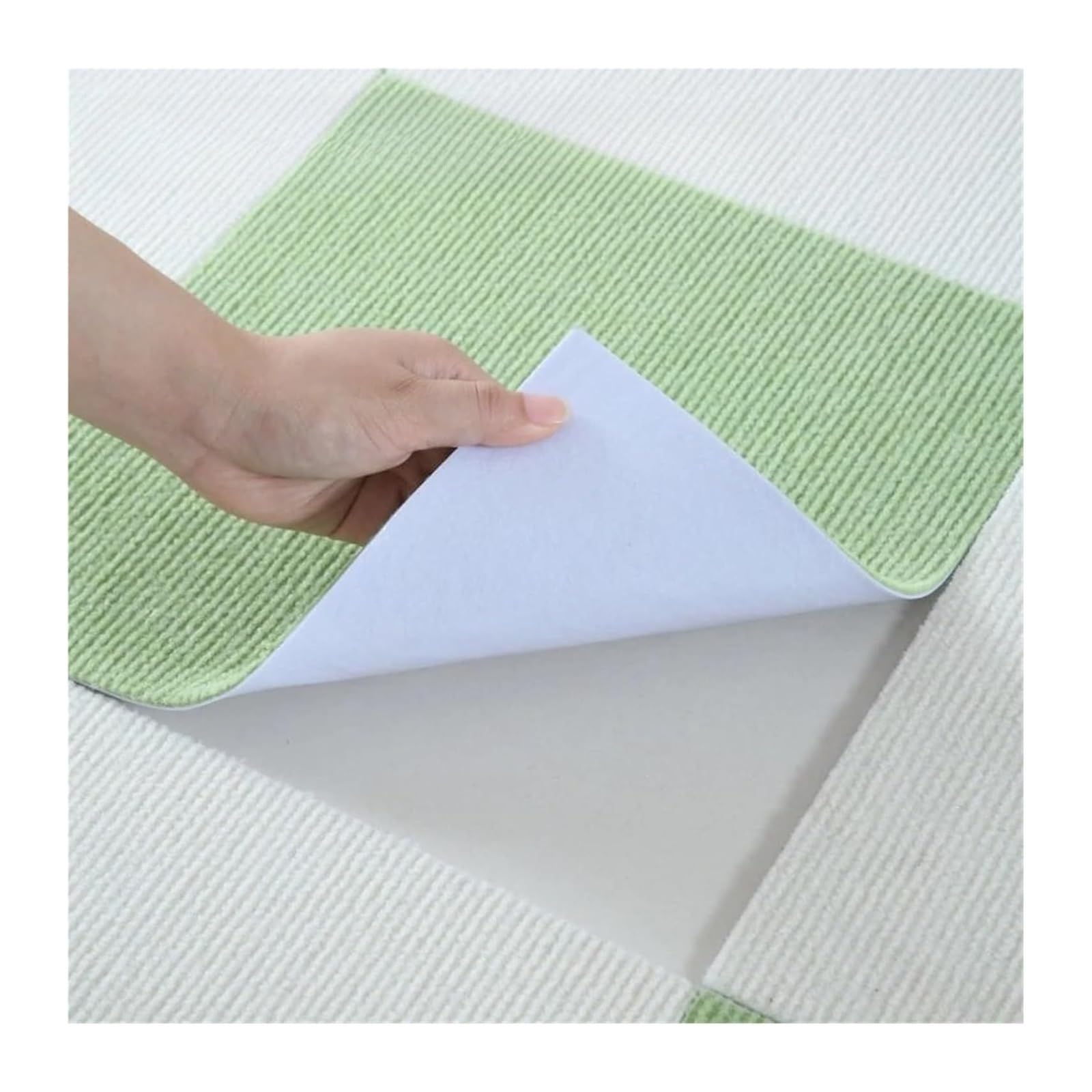 Dalles de moquette autocollantes, Dalles De Moquette Auto-adhésives 30x30cm, Paquet 4 À 32 Pièces Multicolores(White and Dark Gray,30x30cm 12pcs)