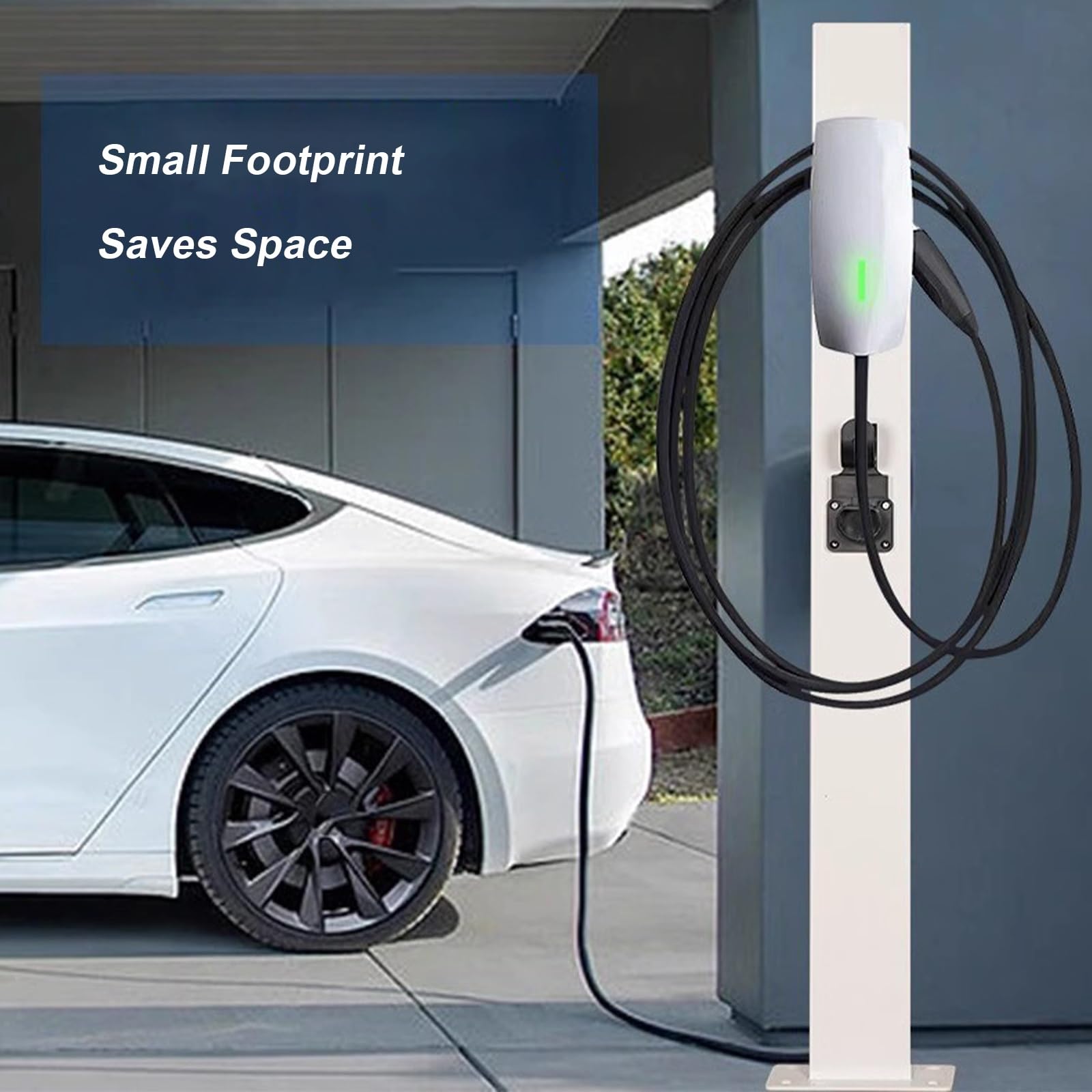 Ladestationsständer für Elektrofahrzeuge, universeller Ladestationsständer für Elektroautos, Zubehör für Ladestationen von Elektroautos, Outdoor-Organizer für Elektroauto-Ladegeräte, robuste