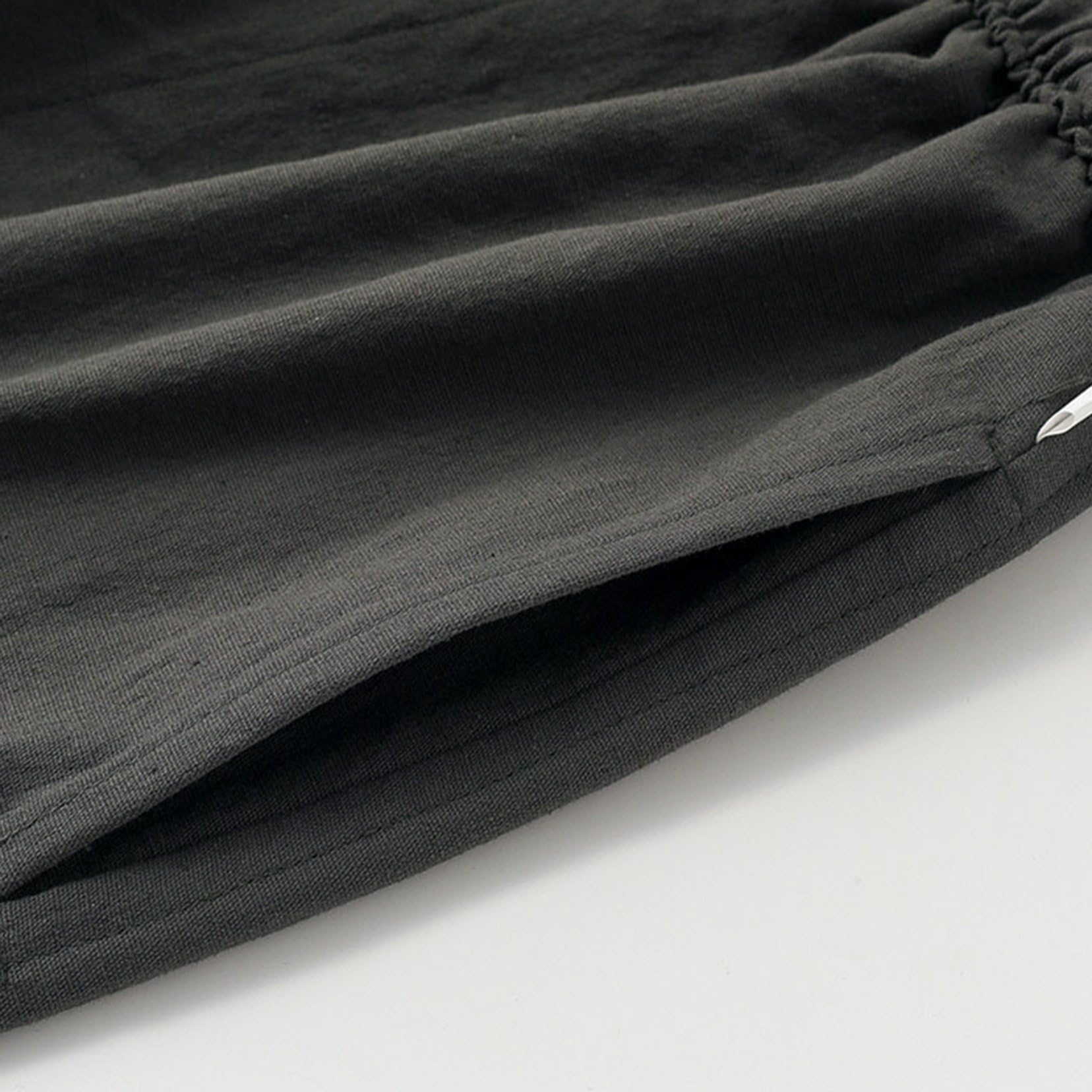 Conjunto de traje Tang de Kungfu para hombre - Ropa de ocio y entrenamiento de manga larga para artes marciales tradicionales chinas Taichi, chaqueta y pantalones uniforme