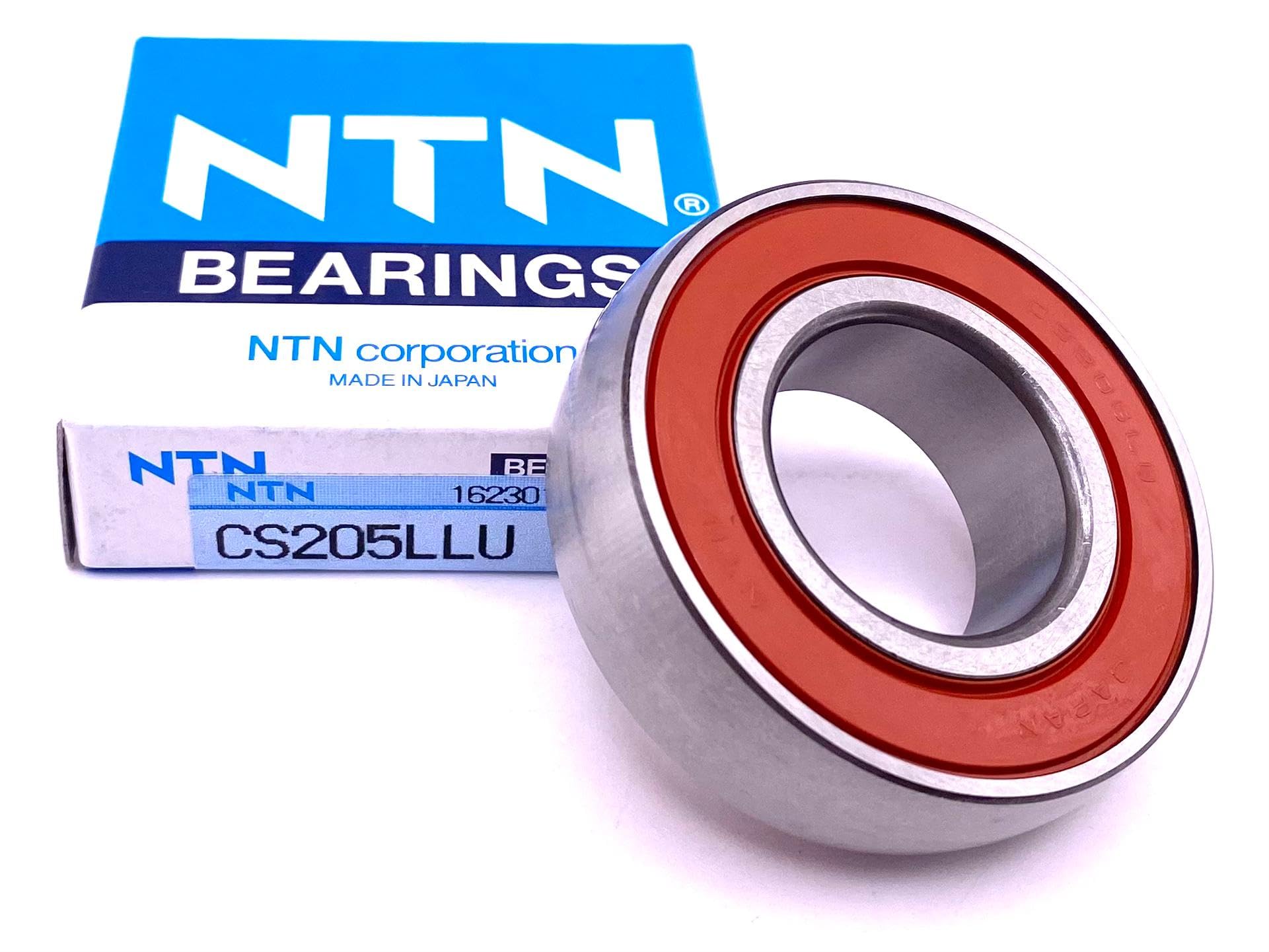 NTN Japan CS205 LLU Radial Insert Ball Bearing, Rubber Sealed