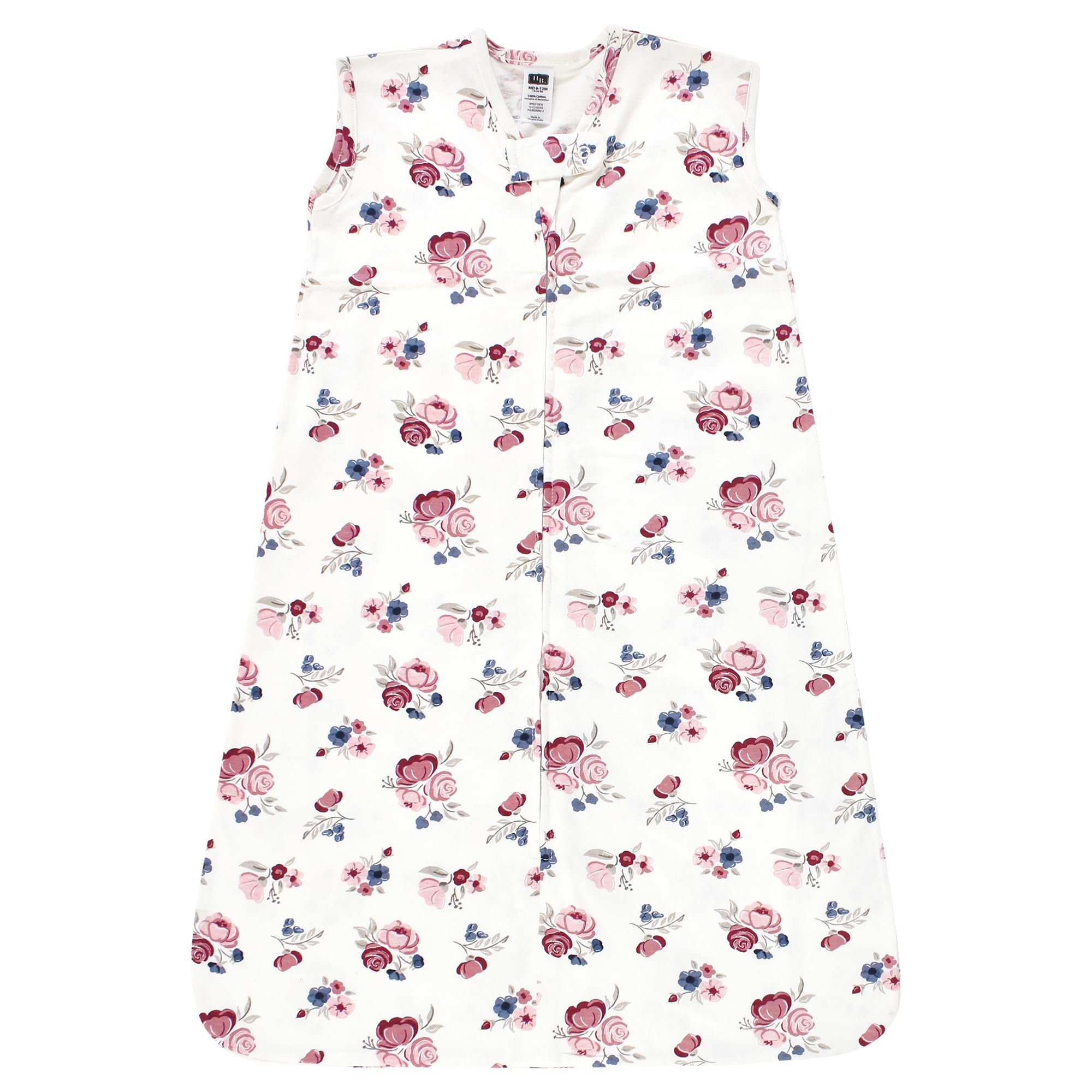 Hudson Baby Unisex BabyCotton Sleeveless Wearable Sleeping Bag, Sack, Blanket