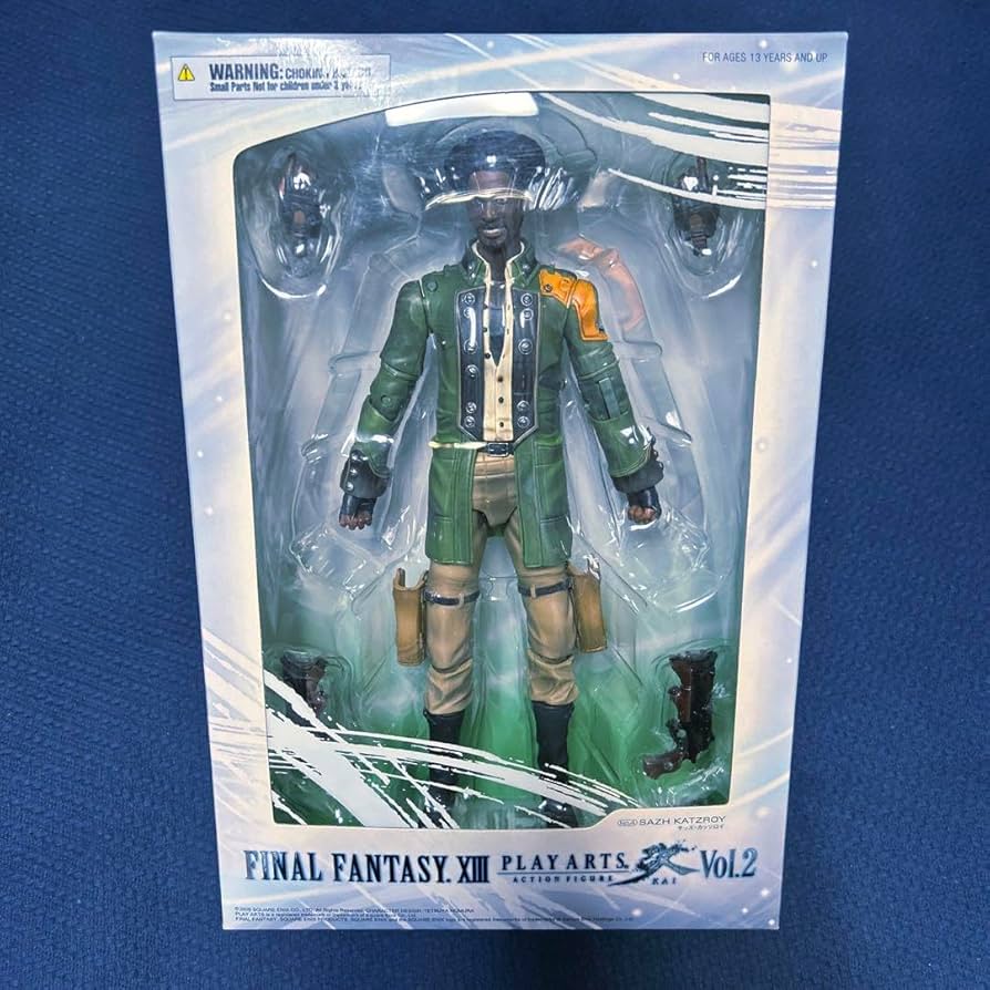 ファイナルファンタジーXIII　プレイアーツ改　サッズ・カッツロイ フィギュア PLAY ARTS改 FINAL FANTASY XIII サッズ・カッツロイ｜ホビーの