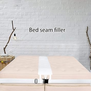 Bed Bridge Mattress Connector Twin to King Bed Gap Filler Pad Two Single Mattresses Connector Conversion Kit for Family,
