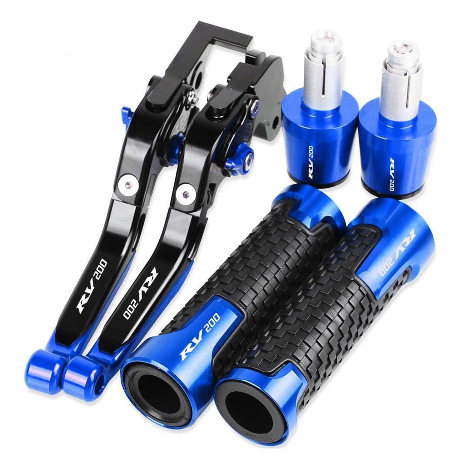 Lsdsaaza 21 For Suzuki For Rv200 2016 2017 Motorcycle Handbrake Brake Clutch Levers Handlebar Hand Grips Ends Motorcycle Brake Clutch Lever