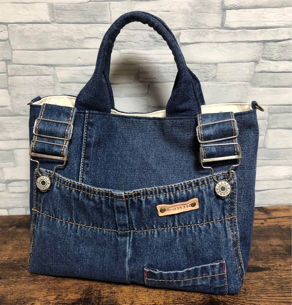 Amazon.co.jp: デニムリメイクオーバーオールトートバッグ : 文房具 Amazon.co.jp: デニムリメイクオーバーオールトートバッグ : 文房具