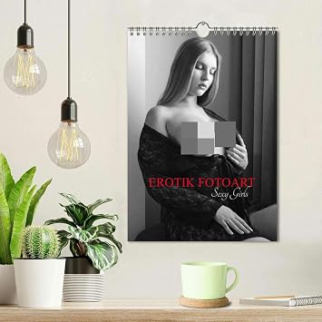 EROTIK FOTOART SEXY GIRLS Wandkalender 2026 DIN A4 hoch, CALVENDO Monatskalender