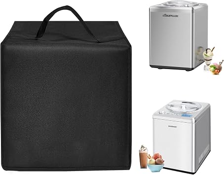 Dust Cover for Whynter Ice Cream Maker/for COUPLUX Soft Serve Maker | Heavy Duty Waterproof Nylon Sorbet Covers,Frozen Yogurt Machine CaseCover Only