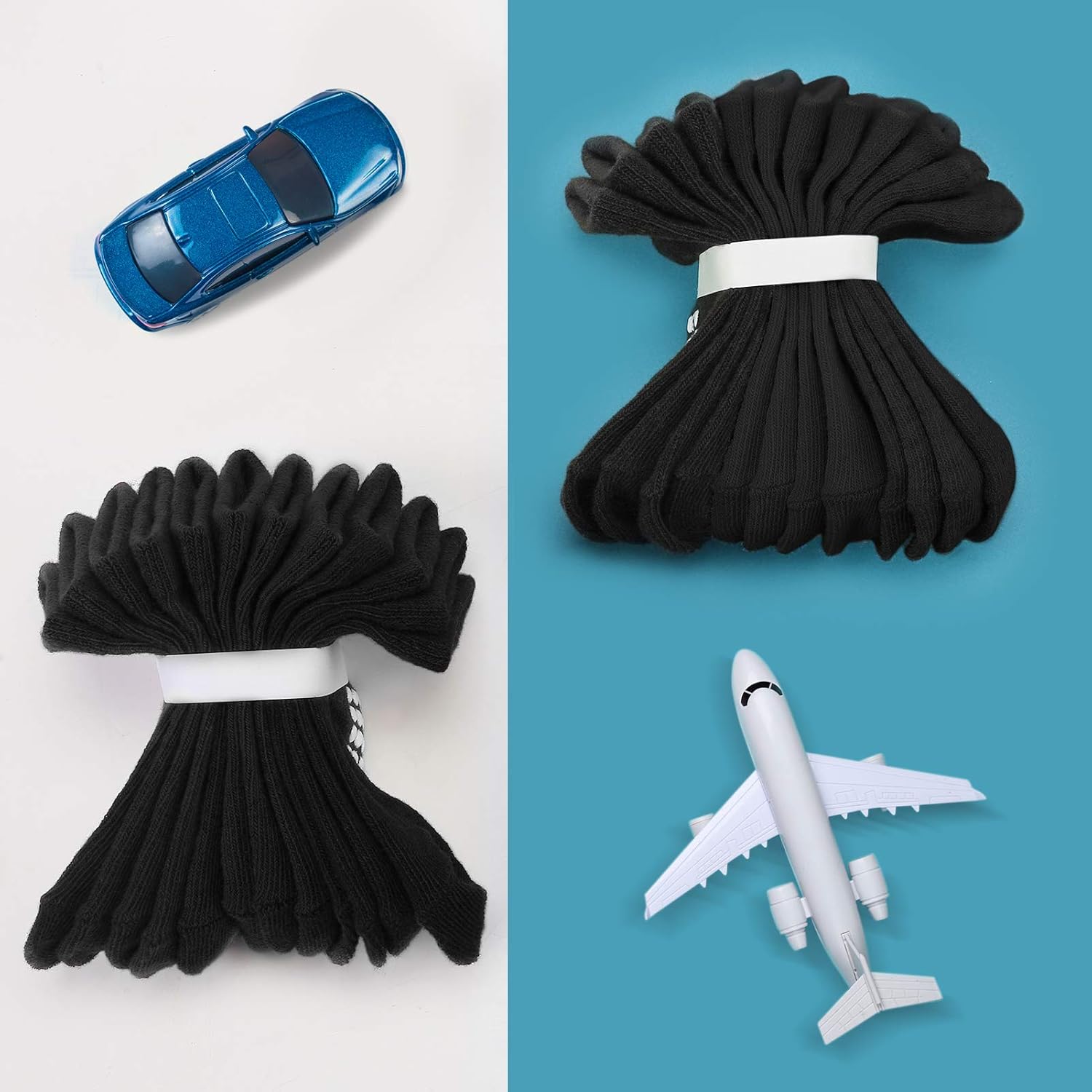 JAKIDAR 12 Pair Baby Toddler Socks Non-Slip Grip Cotton Ankle Socks for Boys Girls Non Skid Soles for Infants Kids - Image 5