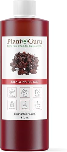 Aceite aromático de sangre de dragones, 8 onzas líquidas, aceite perfumado para hacer jabón, velas, bombas de baño, mantequillas corporales. Se