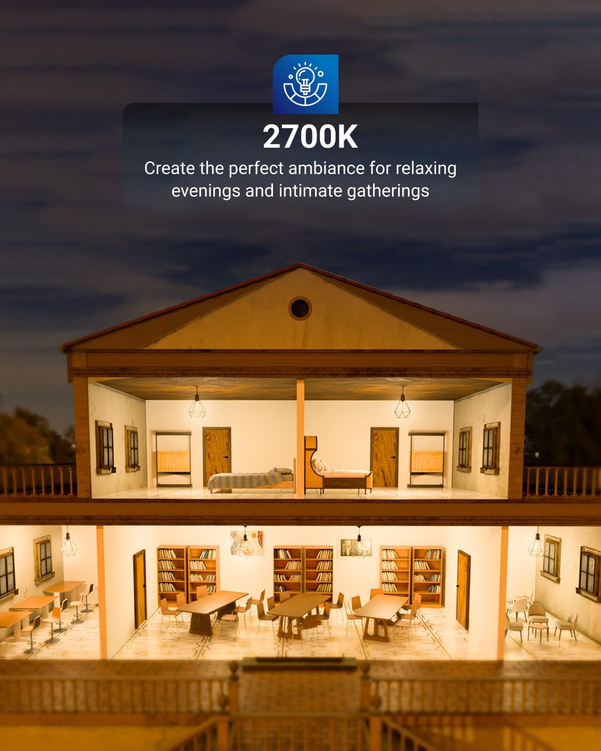 Sunco 10 Pack G25 Globe Light Bulbs LED Edison Vanity Light Bulbs, CRI90 2700K Soft White, Dimmable, 5W=60W, Clear Vintage Filament Globe, 500 Lumens, E26 Base Indoor Outdoor Clear UL