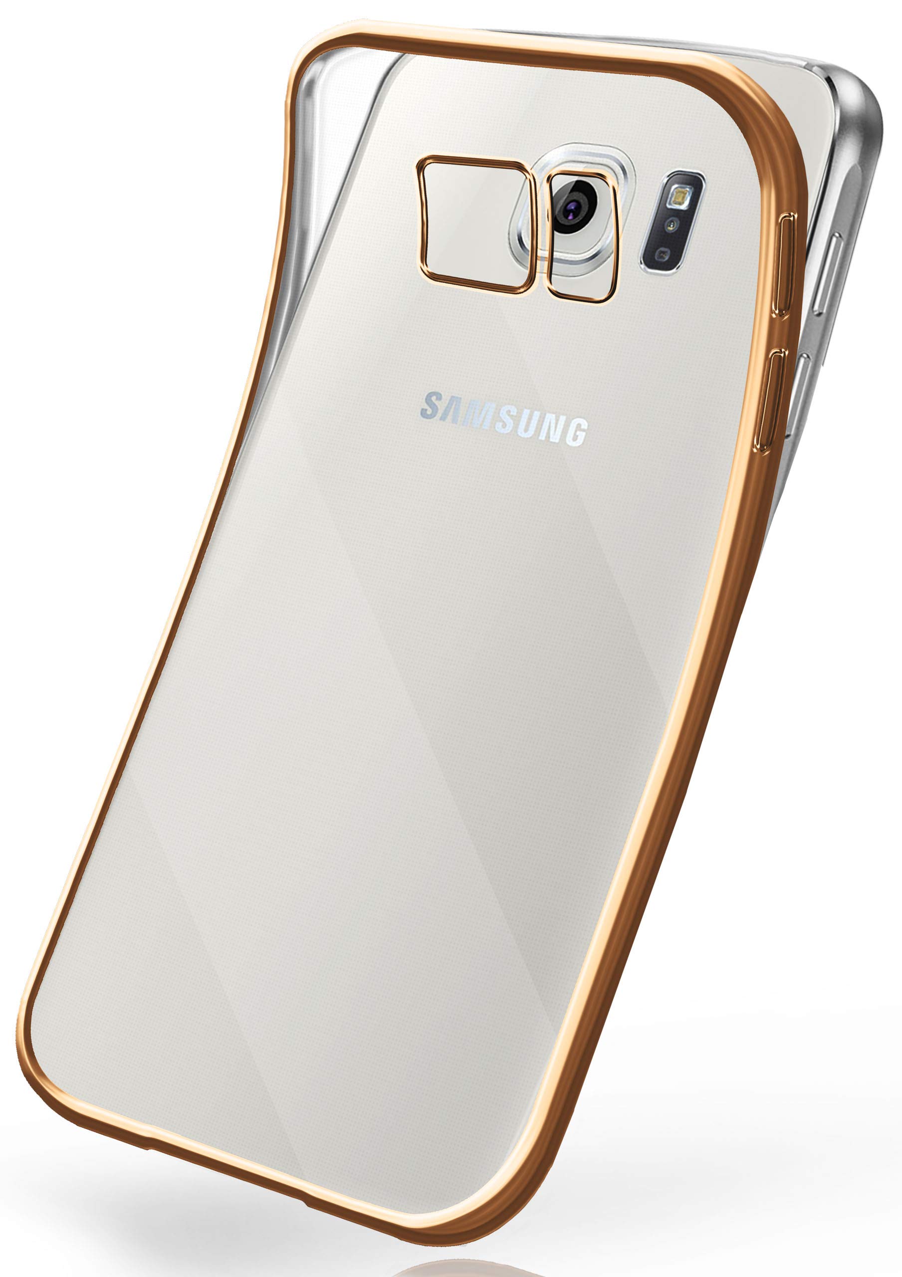 Cover Moex In Silicone E TPU Per Huawei Honor 6 - Effetto Alluminio Spazzolato, Rosso Vinaccia