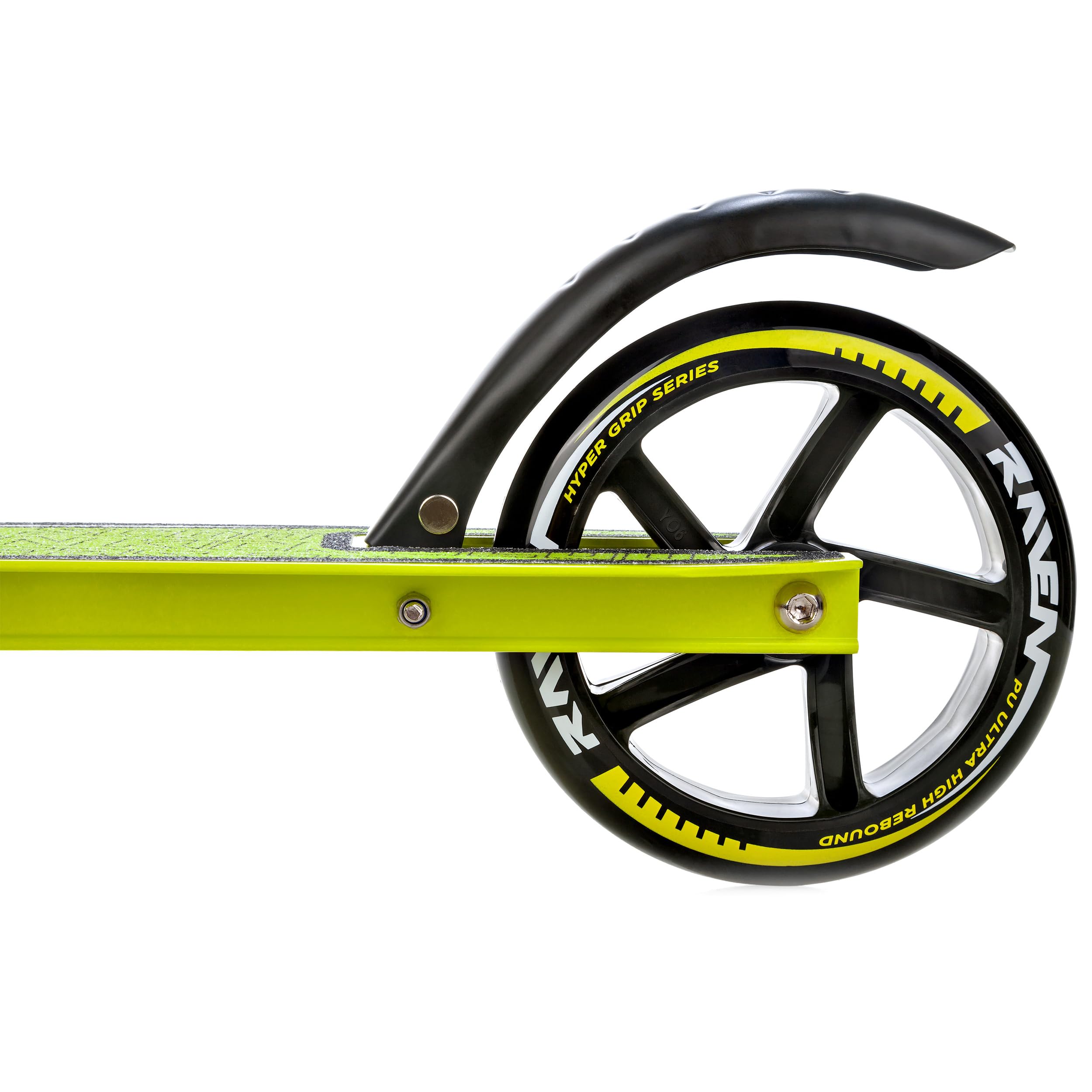 Raven - Monopattino per bambini e adulti - Scooter - Monopattino freestyle - Pieghevole, cuscinetti ABEC-9, manubrio regolabile in 4 posizioni