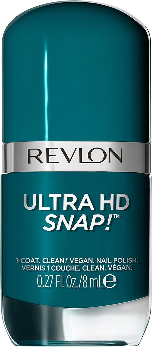 REVLON Ultra HD Snap Natural Rich Glossy Nail Polish, 100% Vegan