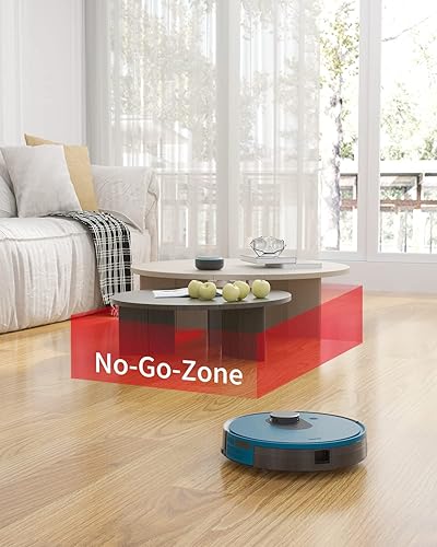 Miniatura 4 de OKP Aspiradora robótica, WiFiAppAlexa, aspiradora robótica con horario, navegación LIDAR, anticolisión inteligente y anticaídas, carga automática,