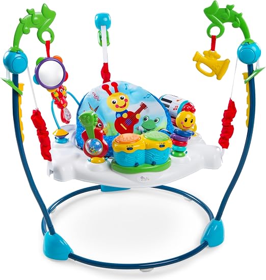Baby Einstein Neighborhood Symphony Espace d'Éveil Musical et Sauteur 360°