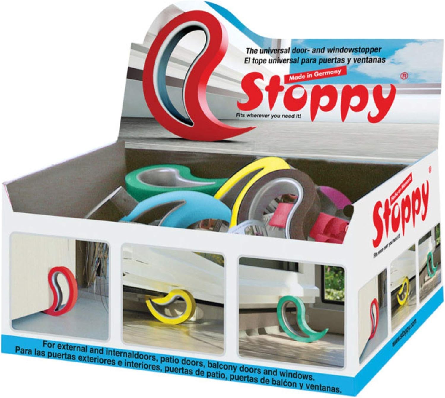 Stoppy Flux: Universal Door Stop in Assorted Colors Australia | Ubuy
