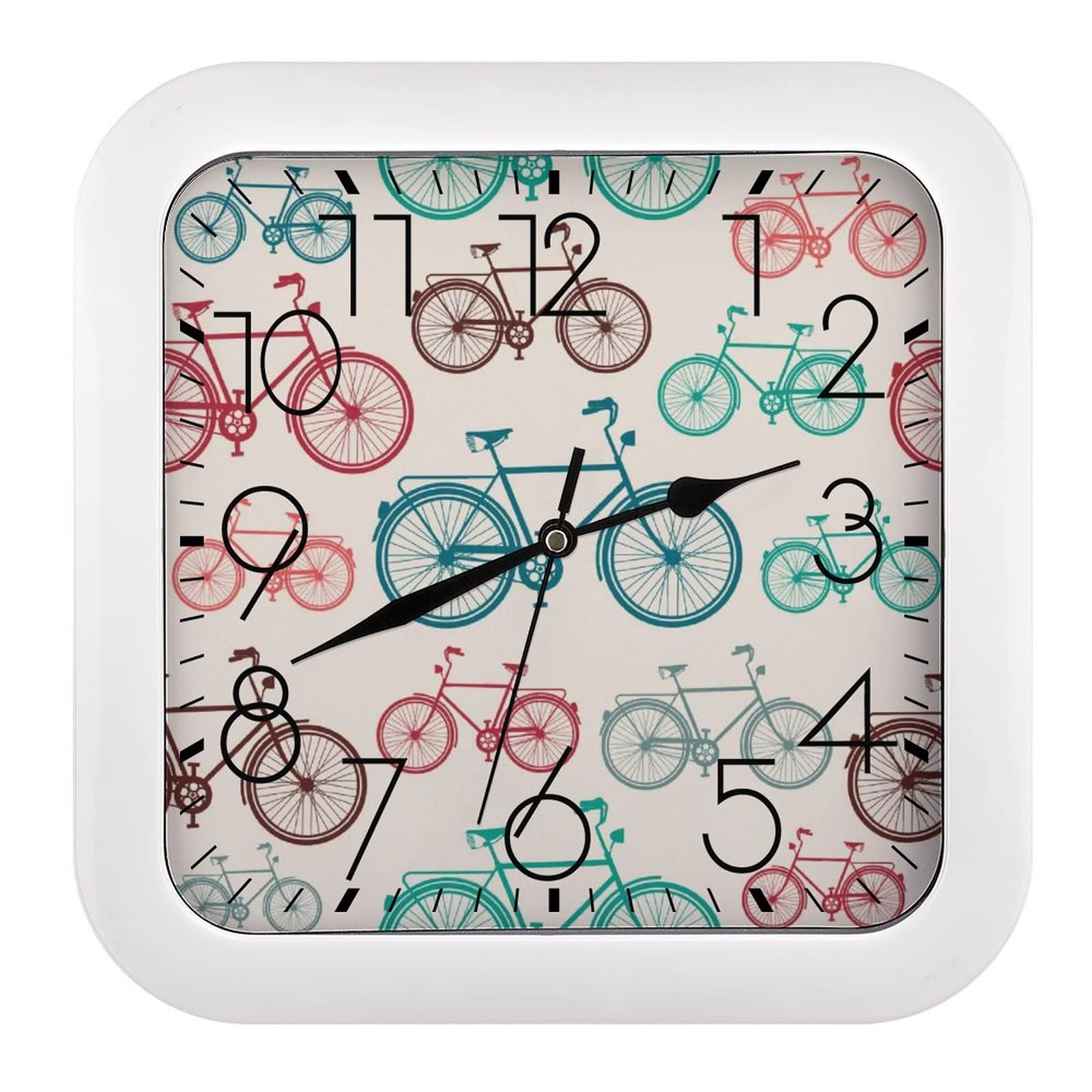 Pendule de cuisine vélo moderne pour dynamiser la décoration de votre salon