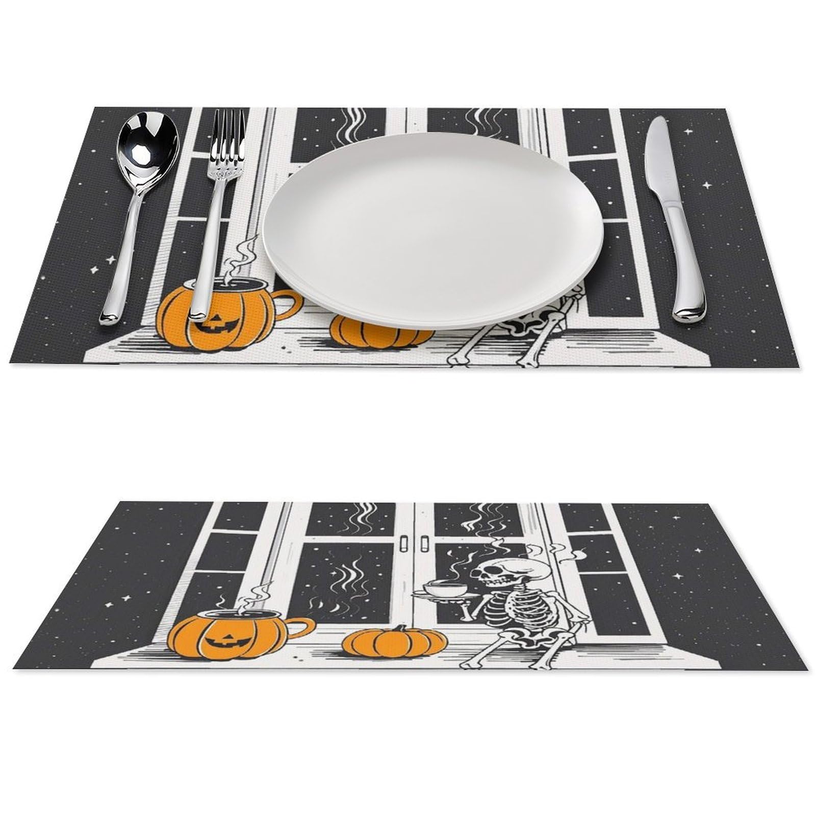 Sets de table en PVC lavables pour un repas convivial en famille ou au café