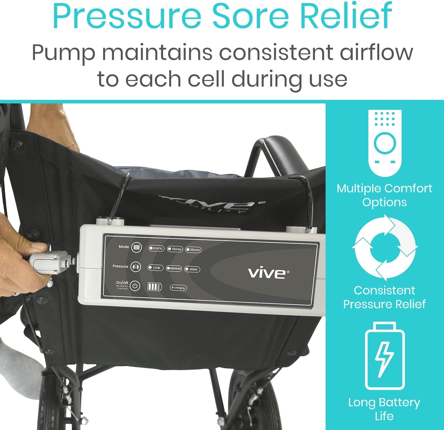 Buy Vive Alternating Seat Cushion Air Pressure Comfortable Seating