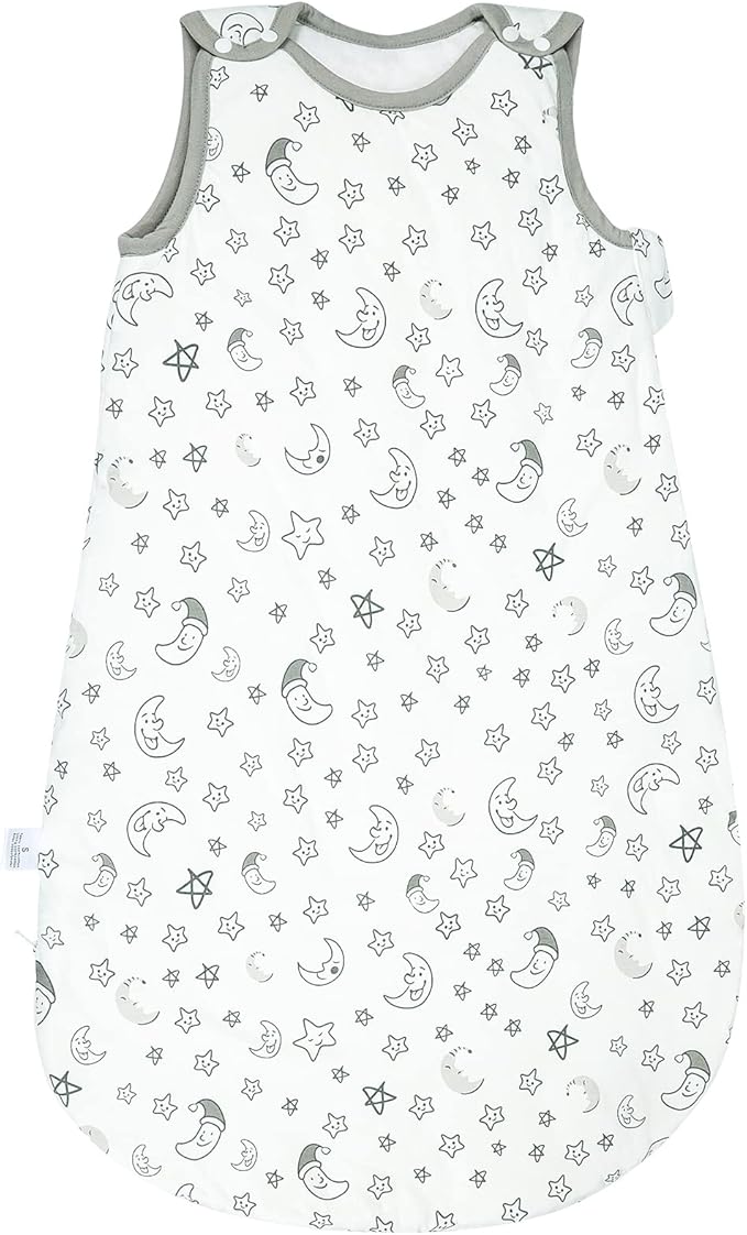 Luchild Nursery,Bedding,Blankets & Swaddlers,Swaddles Luchild Baby Sleeping Bag 3.5 TOG Winter Baby Wearable Blanket Soft and Breathable Organic Cotton Swaddles Suitable for Baby Boys and Girls 0-12 Months-M