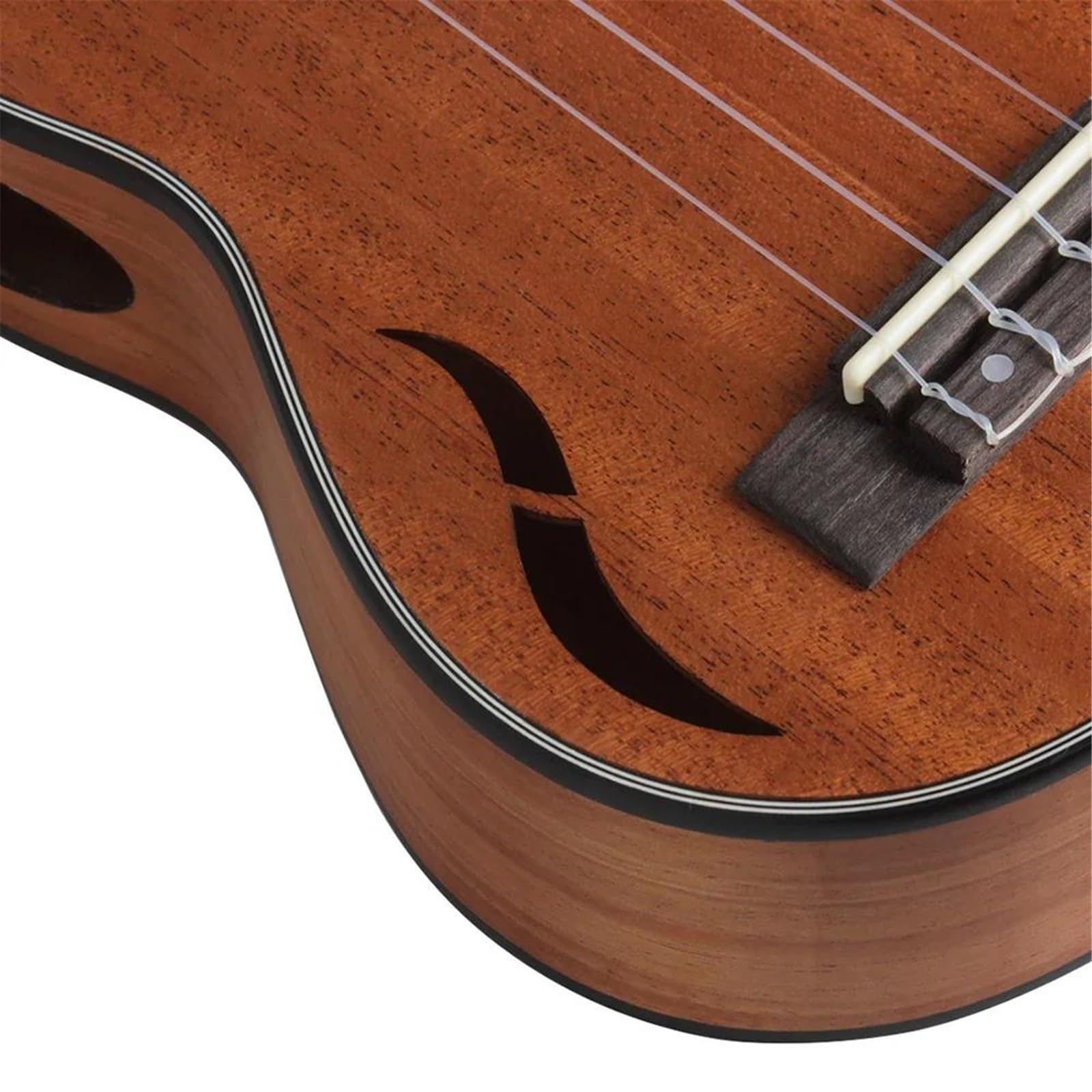 21 Zoll Ukulele 4 Saiten Hawaii-Gitarre Mahagoni Mini Guitarra Ukulele Mit Tasche Stimmgerät Saiten Gitarrenteile Ukulele Set