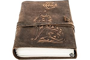 MONTEXOO WOLF JOURNAL: The Timeless Companion for Artists, Writers, and Memory Keepers