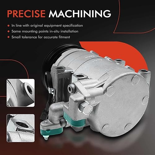 Miniatura 5 de A-Premium Compresor A/C con embrague compatible con Kia Sorento 3.5L 2003-2006