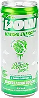 POW Green Energy, Lemonade | Push Matcha Energético | Energia Natural, Antioxidante, Cafeína, L-Teanina | 310ml