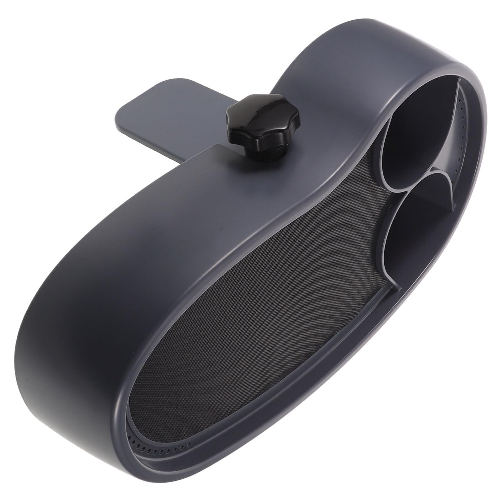 ifundom Bandeja Ajustable para Bañera Antideslizante con Soporte para Bebidas y Orificios de Drenaje Mesa Lateral de Plástico para SPA Compatible con Grosor para Snacks y Teléfonos
