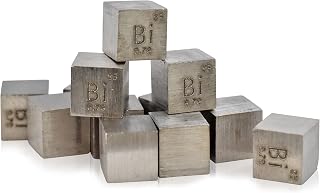 Bismuth cube density, Metal bismuth cube 10x10x10mm pure 99.95% for collection of elements