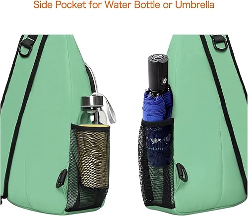 Vista 48 de Mosiso - Mochila bandolera multiusos, para viajes, senderismo, etc.