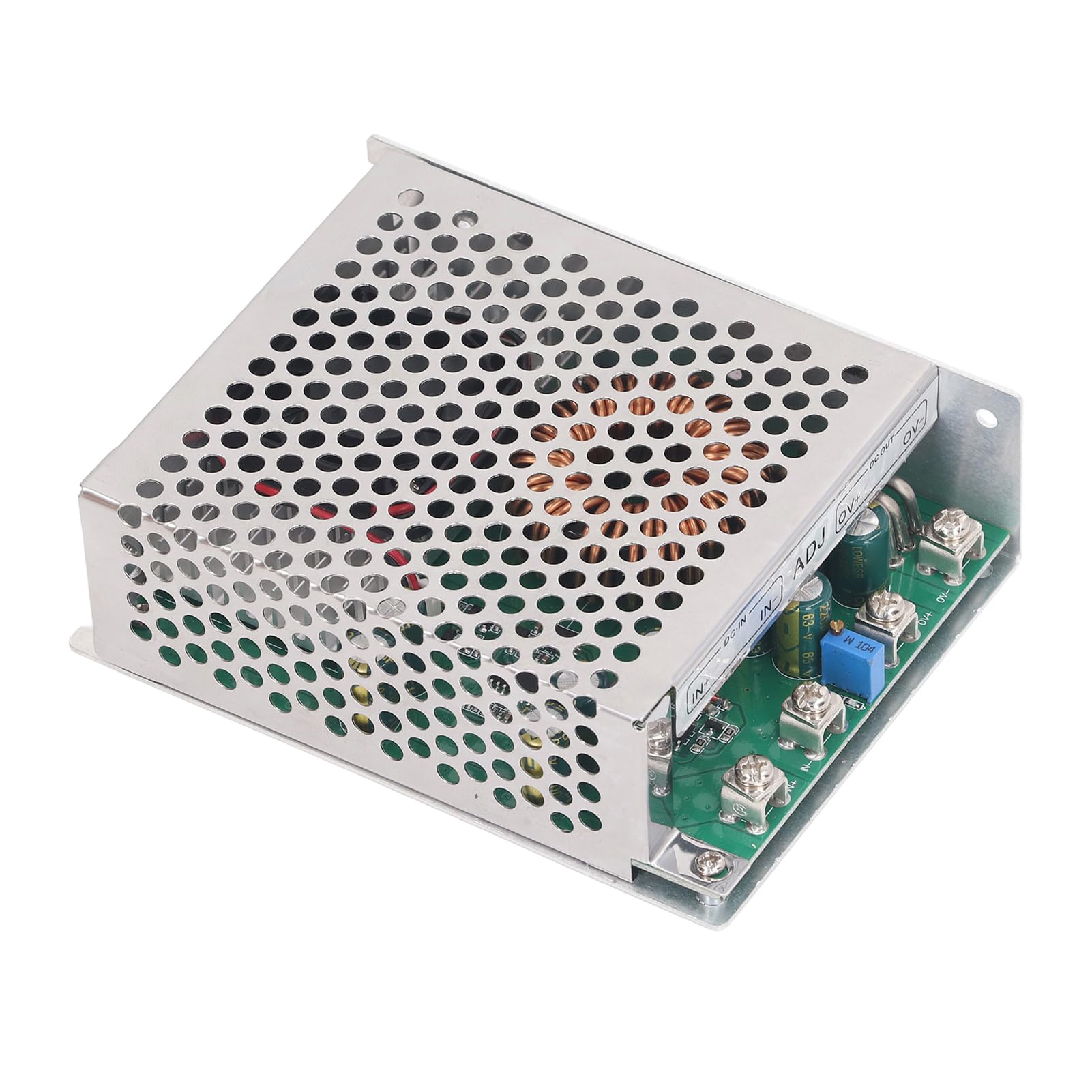 1000W DC DC Wandler 50A mit Weitspannungskompatibilität Eingang 25 bis 90V Ausgang 2.5 bis 50V Kühllüfter und multifunktionaler Aluminiumlegierungsblock