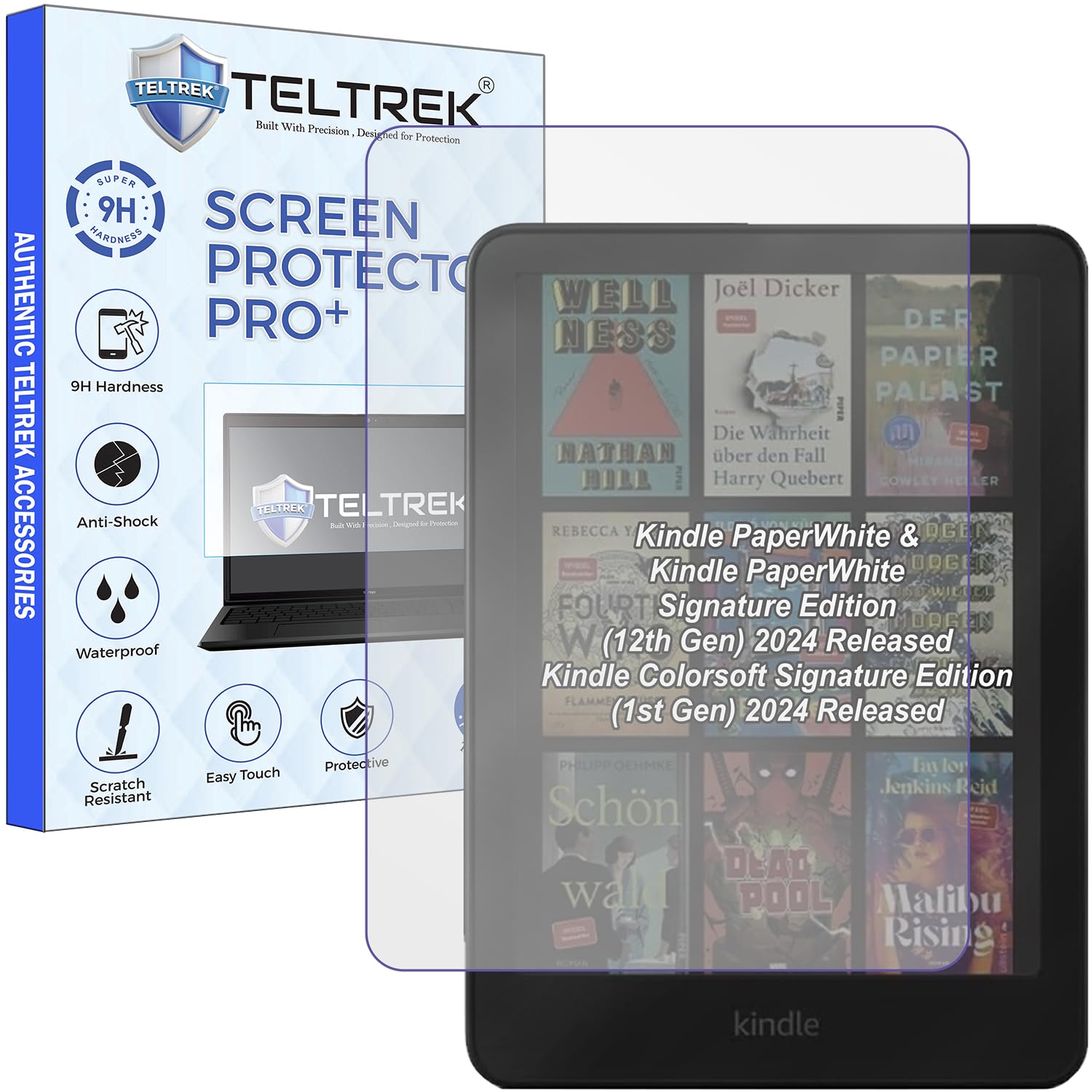 Matte Finish Screenguard Compatible With Kindle PaperWhite Signature Edition (12th Gen 2024 Tab) Eye Friendly Anti Glare Screen Guard Not a Tempered Glass Screen Protector-image-17