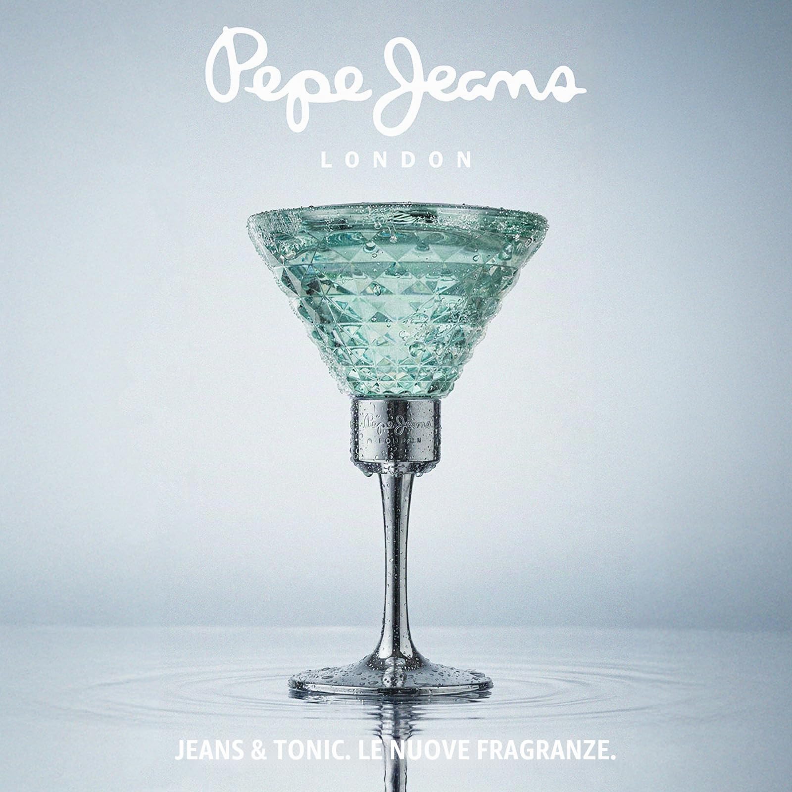 Pepe Jeans Jeans&Tonic For Her Profumo Donna 80ml | Eau de Parfum, Fragranza Floreale e Ambrata, Profumi Donna